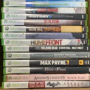 360 Video Game Collection